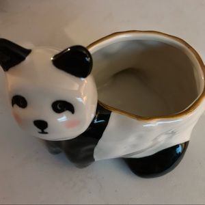 NWT Panda Bear planter from Anthropologie